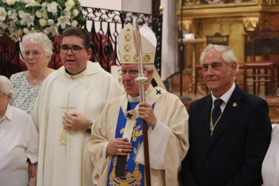 CATÓLICOS EN SEVILLA – Mons. Saiz reabre al culto la iglesia de la Merced, en Écija