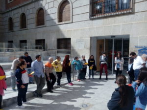 CATÓLICOS EN SALAMANCA – Merienda solidaria a beneficio de Ranquines tras la celebración de envío del curso pastoral