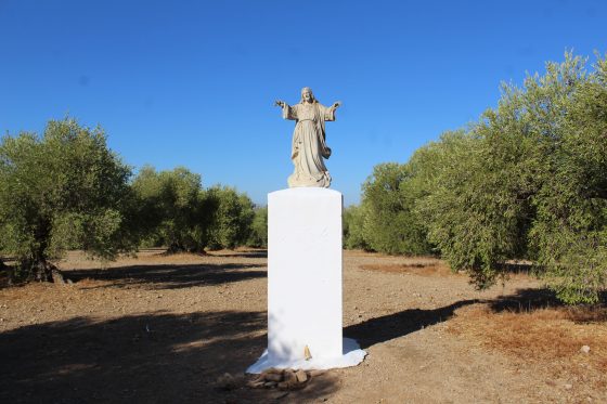 CATÓLICOS EN SEVILLA – Monumento al Sagrado Corazón en Marchena (Finca Sanabria)