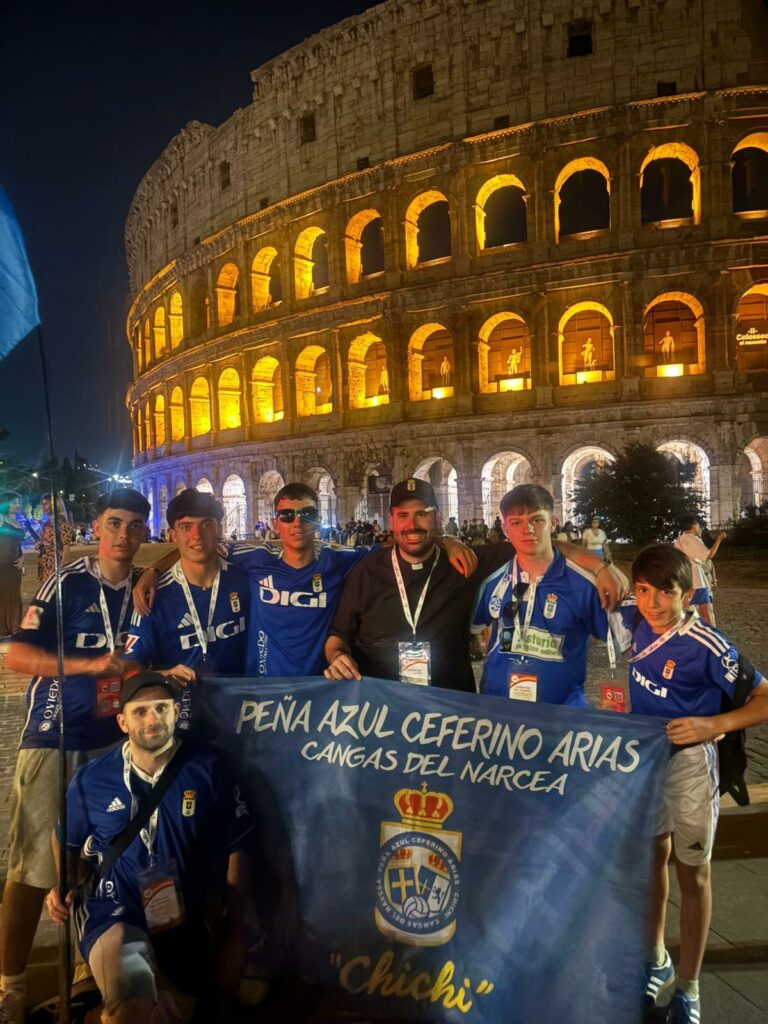 CATÓLICOS DE ASTURIAS – Jóvenes de Cangas del Narcea en el Jubileo de Roma: «Me gustó estar con gente joven como yo, acercándose a Dios»