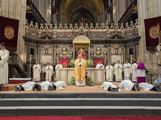 CATÓLICOS EN SEVILLA – Mons. Saiz Meneses a los seis nuevos diáconos: “Id a las periferias visibles e invisibles”