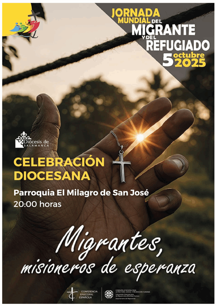 CATÓLICOS EN SALAMANCA – El Milagro acogerá la celebración diocesana de la Jornada Mundial del Migrante y del Refugiado
