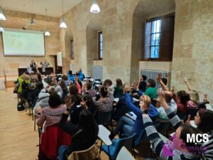 CATÓLICOS EN SALAMANCA – Paula Vega anima a “evangelizar también en las redes” con autenticidad y coherencia de vida