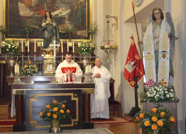ARZOBISPADO CASTRENSE – CELEBRACIÓN DE LA FESTIVIDAD DE SAN RAFAEL EN LA REAL IGLESIA PARROQUIAL CASTRENSE DE SAN FERNANDO EN ZARAGOZA