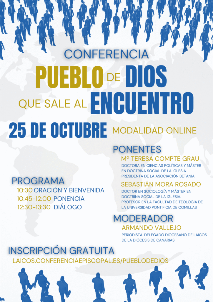 CATÓLICOS EN SALAMANCA – Una nueva jornada online para reflexionar juntos como “Pueblo de Dios que sale al encuentro”