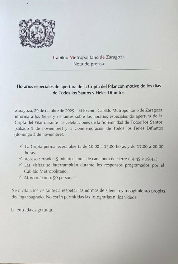 CATÓLICOS EN ZARAGOZA