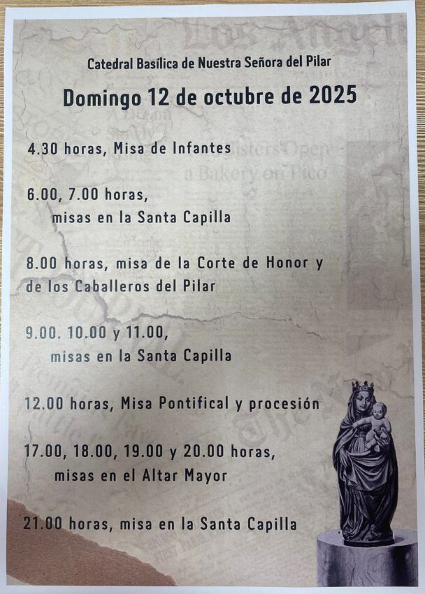 CATÓLICOS EN ZARAGOZA