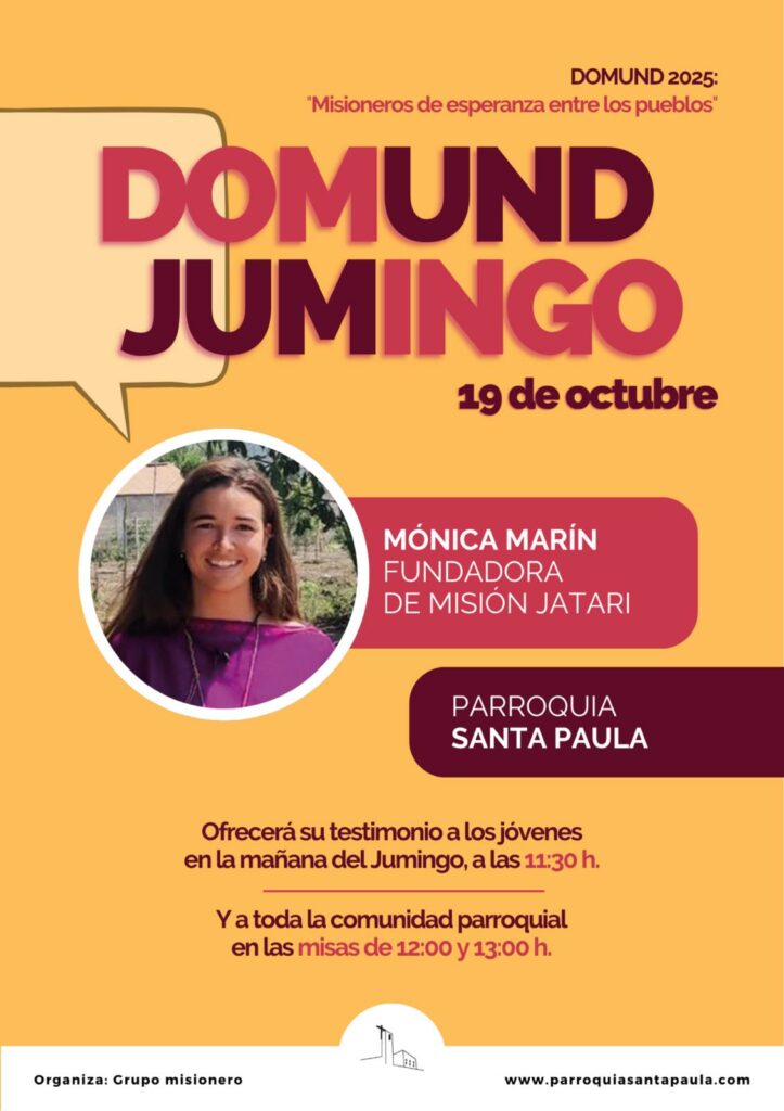 CATÓLICOS EN MADRID – Testimonio en Santa Paula el día del Domund