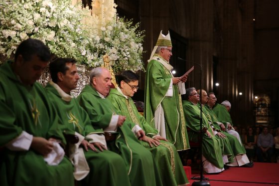 CATÓLICOS EN SEVILLA – Homilía de monseñor Saiz Meneses en el Jubileo de las Hermandades y Cofradías (25-10-2025)