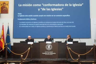 CATÓLICOS EN VALENCIA – «Nuevos horizontes de la misión Ad Gentes», conferencia del Obispo de Bilbao en Valencia, con motivo del DOMUND