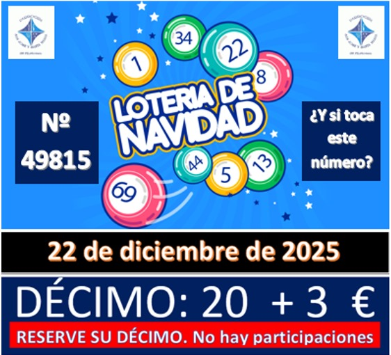 CATÓLICOS EN SEVILLA – ¡Ya disponible la Lotería de Navidad 2025 de la Parroquia San José y Santa María!