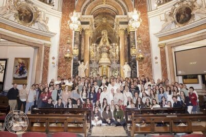 CATÓLICOS EN VALENCIA – Oración misionera juvenil, en la Basílica de la Virgen, con motivo del Domund