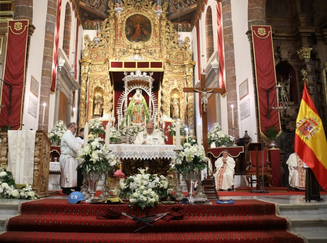 ARZOBISPADO CASTRENSE – La comunidad castrense de Tenerife, unida para honrar a la Virgen de Candelaria