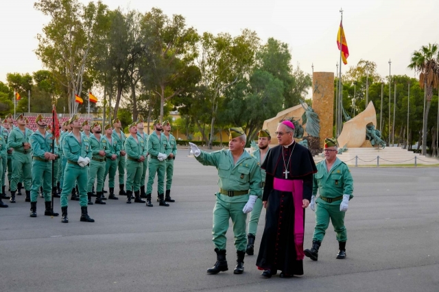 ARZOBISPADO CASTRENSE – VISITA PASTORAL DEL ARZOBISPO CASTRENSE A UNIDADES DE ALMERÍA