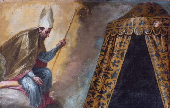 CATÓLICOS EN SEVILLA – Aparición de San Isidoro a San Fernando. Palacio Arzobispal de Sevilla