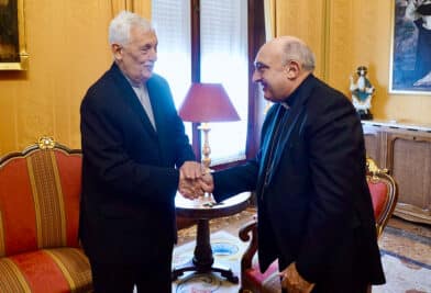 CATÓLICOS EN VALENCIA – El Superior General de los Jesuitas visita Valencia y se reúne con el arzobispo Mons. Enrique Benavent