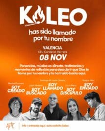 CATÓLICOS EN VALENCIA – «Kaleo», un encuentro con ponencias, música en directo y testimonios, «para encender el corazón de los jóvenes»