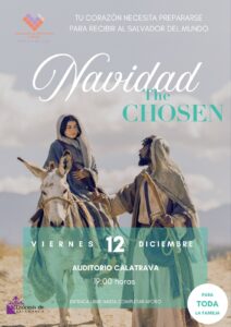CATÓLICOS EN SALAMANCA – Proyección especial de “Navidad. The Chosen” el 12 de diciembre en el auditorio Calatrava