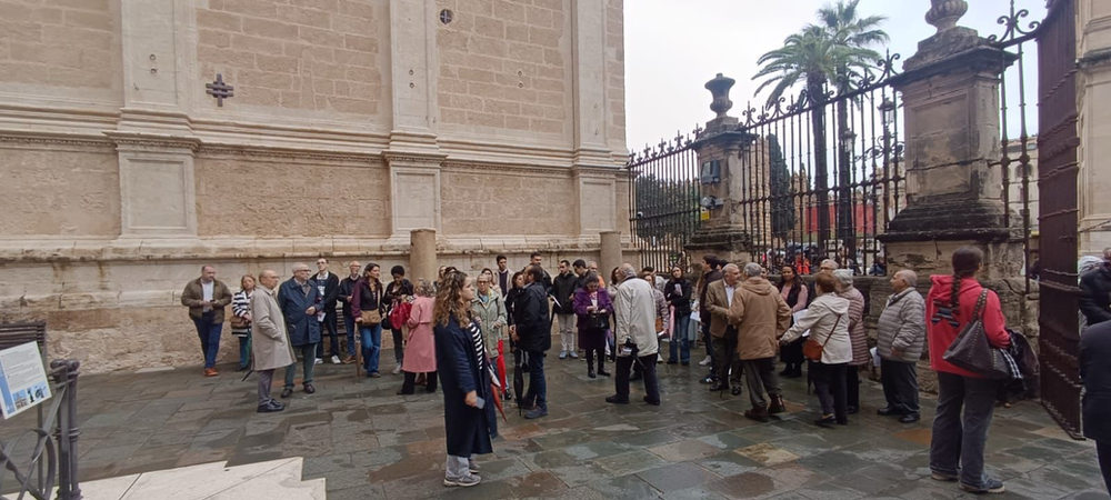 CATÓLICOS EN SEVILLA – Más de 70 personas participan en la peregrinación jubilar para ganar la indulgencia