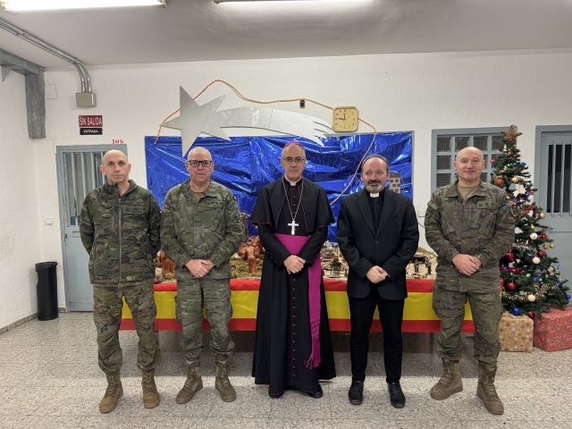 ARZOBISPADO CASTRENSE – VISITA PASTORAL DEL ARZOBISPO CASTRENSE A LA PRISIÓN MILITAR DE ALCALÁ DE HENARES