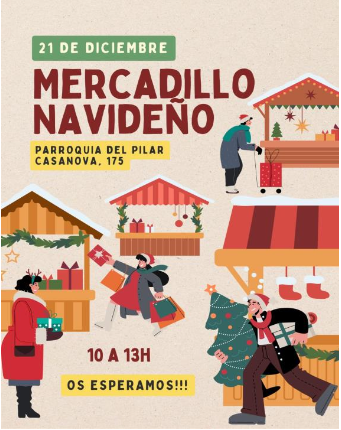 CATÓLICOS EN BARCELONA – Mercadillo navideño