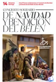 CATÓLICOS EN VALENCIA – San Nicolás celebra este domingo su Concierto de Navidad y la bendición del Belén inspirado en Juan de Juanes
