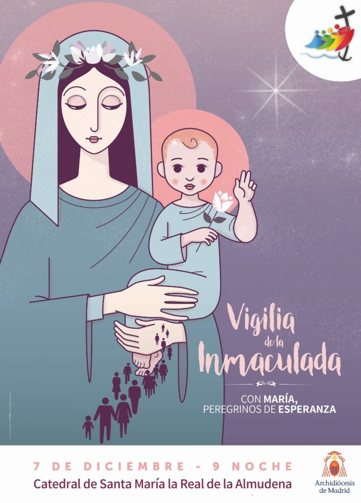 CATÓLICOS EN MADRID – En la Catedral el 7 de diciembre: Vigilia de la Inmaculada