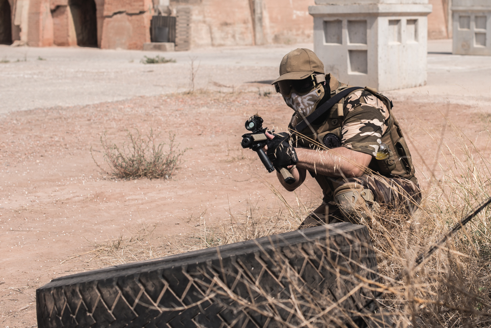 JUEGO AIRSOFT CAMPOS EN VALENCIA – Silleda prepara la partida nacional del juego de estrategia militar de Airsoft