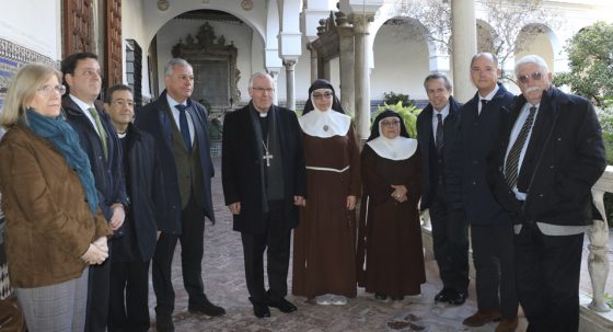 CATÓLICOS EN SEVILLA – El arzobispo visita Santa Inés, primer convento beneficiario del programa ‘Sevilla Oculta’