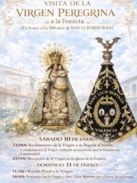 CATÓLICOS EN VALENCIA – La imagen peregrina de la Virgen de los Desamparados visita este fin de semana el barrio de la Fonteta de San Luis