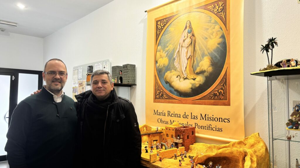 CATÓLICOS EN MADRID – Recibimos la visita del P. Juan Carlos