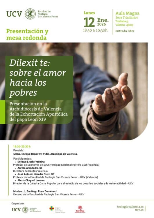 CATÓLICOS EN VALENCIA – El Arzobispo presenta a la diócesis la Exhortación Apostólica de León XIV «Dilexit te»