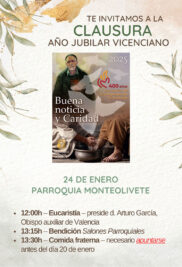 CATÓLICOS EN VALENCIA – Mons. Arturo Javier García preside la clausura del Año Jubilar vicenciano