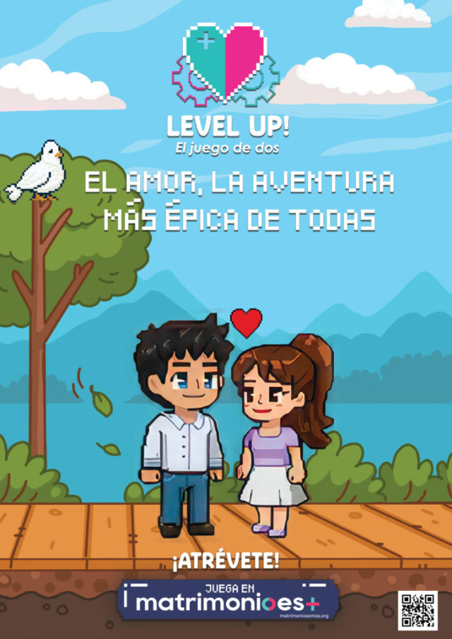 ARZOBISPADO CASTRENSE – Campaña “Matrimonio es más” 2026: «LEVEL UP! El juego de dos»