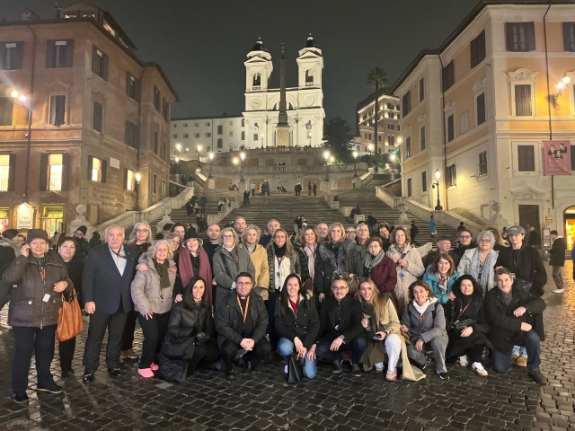 ARZOBISPADO CASTRENSE – La Delegación Episcopal de Patrimonio Cultural del Arzobispado Castrense peregrina a Roma
