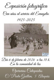 CATÓLICOS EN VALENCIA – Las Operarias Catequistas organizan una exposición fotográfica con motivo de su centenario