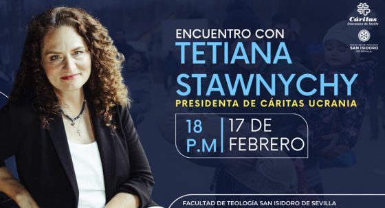 CATÓLICOS EN SEVILLA – La Facultad de Teología acoge un encuentro con la presidenta de Cáritas Ucrania