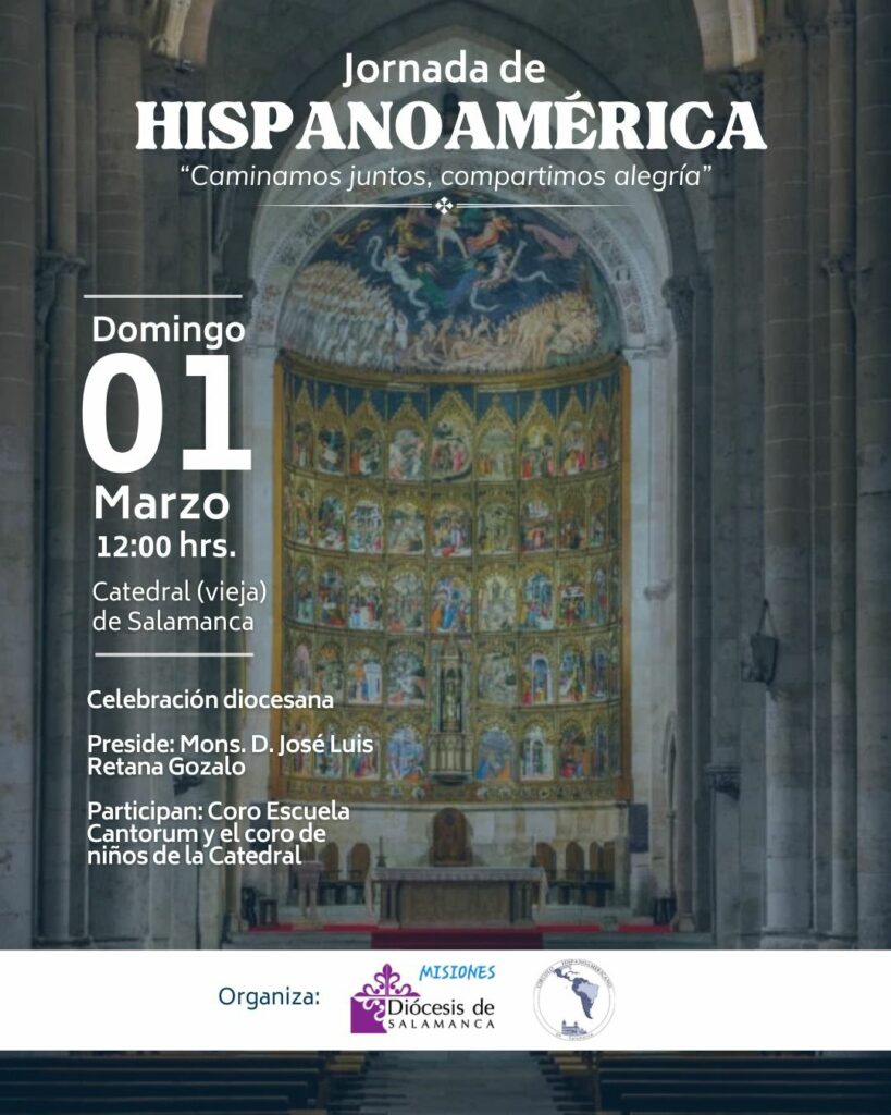 CATÓLICOS EN SALAMANCA – Salamanca celebra este domingo la Jornada de Hispanoamérica