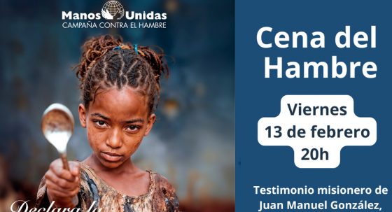 CATÓLICOS EN SEVILLA – La Parroquia San José y Santa María celebra la Cena del Hambre de Manos Unidas el 13 de febrero