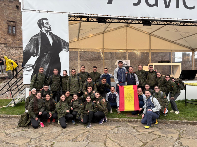 ARZOBISPADO CASTRENSE – Academias militares y el CHA se dan cita en la Javierada