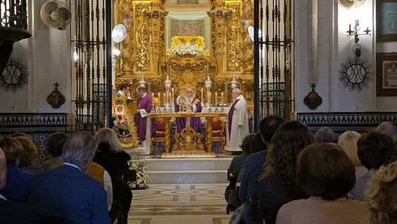 CATÓLICOS EN SEVILLA – Monseñor Saiz Meneses en Setefilla: «La Encarnación es el camino del comienzo hacia la Pascua»