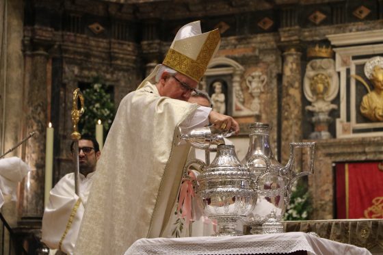 CATÓLICOS EN SEVILLA – Mons. Saiz al clero diocesano: “Somos ministros de Cristo para el servicio del pueblo santo de Dios”