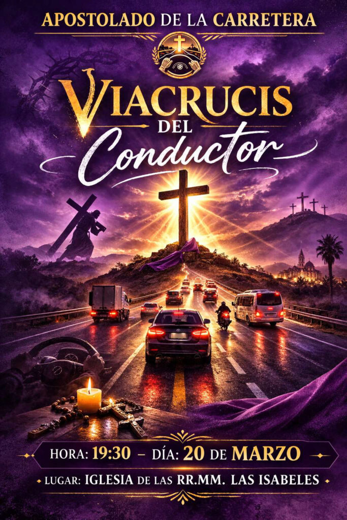 CATÓLICOS EN SALAMANCA – Via Crucis del Conductor en la iglesia de las Isabeles