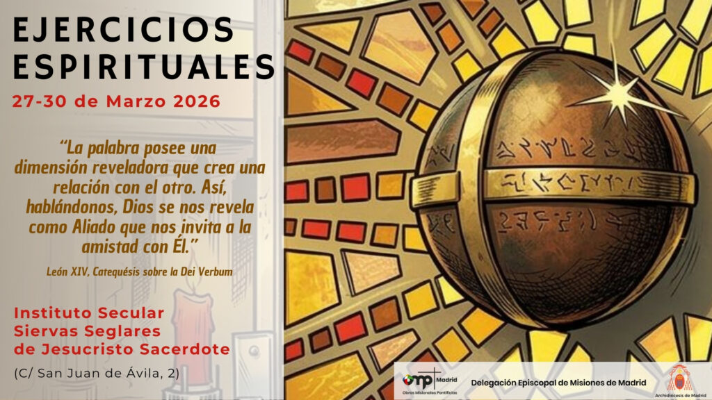 CATÓLICOS EN MADRID – Ejercicios Espirituales de la Delegación de Misiones, cuaresma 2026