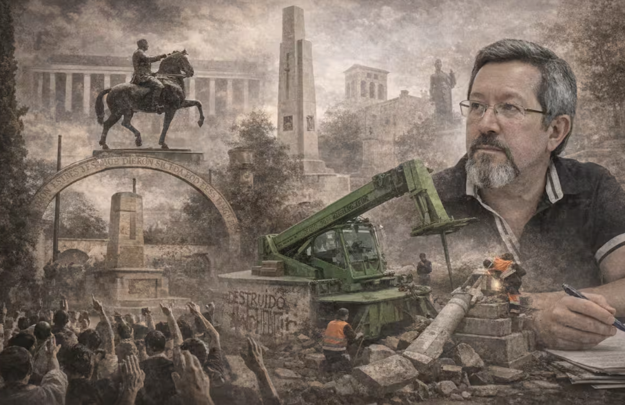 Tradicionalismo – Monumentos retirados en Cataluña bajo el amparo de la Ley de memoria democrática.