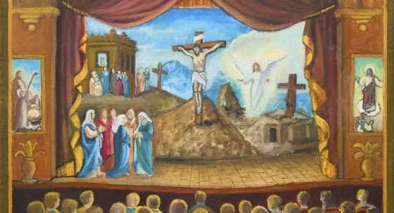 CATÓLICOS EN SEVILLA – La Parroquia de Olivares representa la Resurrección de Cristo en el teatro municipal