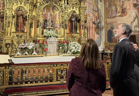 CATÓLICOS EN SEVILLA – El rey Felipe VI visita a la Virgen de Valme