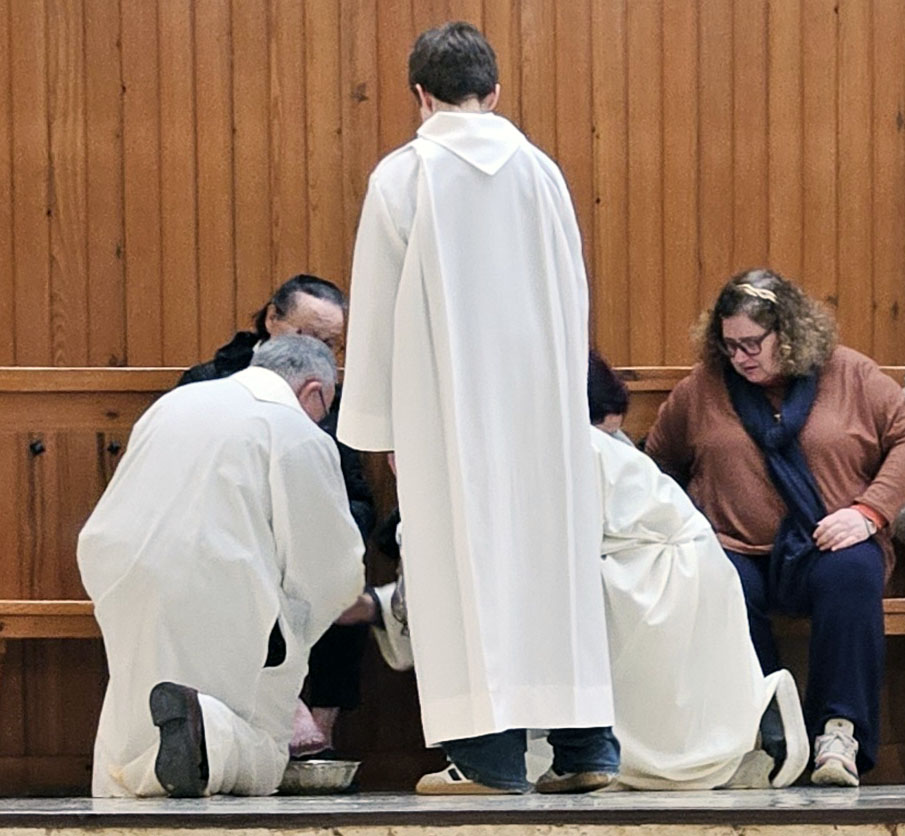 CATÓLICOS EN LA CORUÑA – En el Jueves Santo