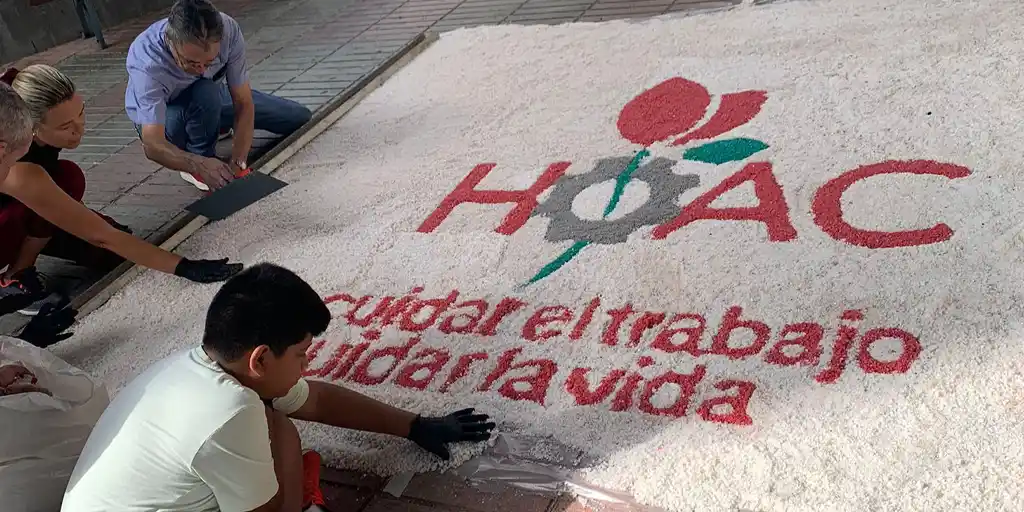 CATÓLICOS EN ÁVILA – Ávila lleva su compromiso con el trabajo decente al Encuentro regional de la HOAC en Palencia