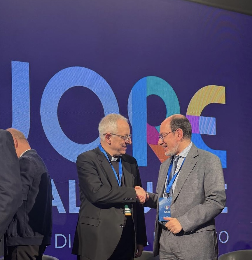 CATÓLICOS DE LUGO – El obispo en el encuentro europeo de profesores de Religión en Roma